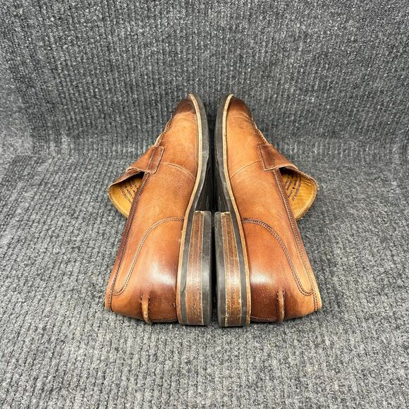 Warfield & Grand Camino Penny Loafers Brown Leather Dress Shoes Mens Size 10 US
